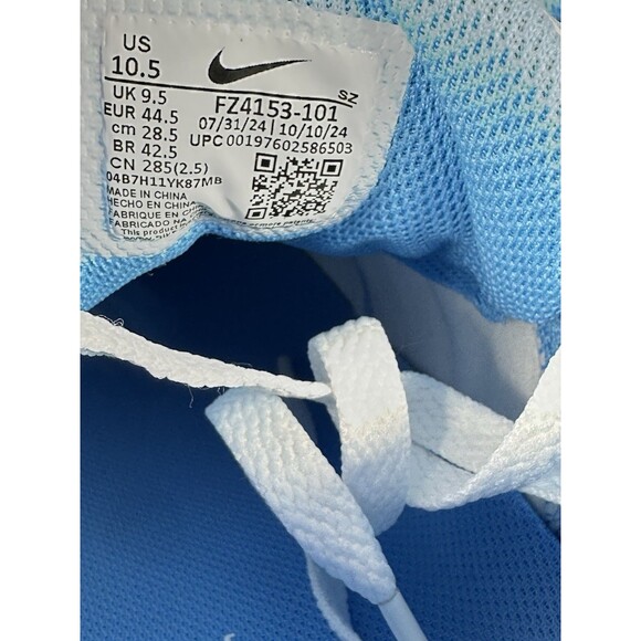 Size 10.5 Nike Air Jordan NU Retro 1 Low G Golf UNC White Blue FZ4153-101 NEW - Picture 8 of 8